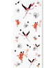 naklejki ścienne do pokoju dziecka Tapeta dla dzieci Flamingi ( Crimson Birds ) 1