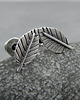 kolczyki srebrne Kolczyki srebrne Mini silver leaves 4