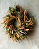 wianki Wianek dekoracyjny, wiosenny, z suszonych i stabilizowanych rośclin 7