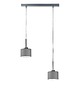 lampy wiszące 2-płomienna lampa wisząca z abażurami MONTANA 3