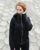 bluza z kapturem damska Bluza damska,kurtka dzianina z kapturem gotycki styl 3