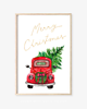 grafiki i ilustracje PLAKAT zimowy Plakat świąteczny Merry Christmas 1