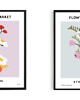 grafiki i ilustracje DWA PLAKATY KWIATY bukiet FLOWER MARKET 1