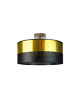 plafony Srebrny plafon do salonu w stylu glamour WENECJA GLAM fi - 30 cm 4