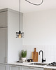 lampy wiszące Czarna lampa wisząca pająk z regulacją długości przewodu GALO LOFT L1 1