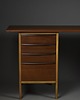 biurka Biurko Lata 60 Skandynawski Design Teak Midcentury Modern 7