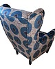fotele Fotel uszak Winyl we wzory, kolorowy, patchwork, welurowy 1