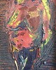 obrazy Obraz ręcznie malowany na płótnie 21x15 cm - kobieta 4