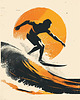 plakaty Plakat - Surfers delight 2