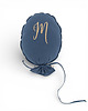 poduszki z napisami Balon dekoracyjny dark blue mini 3