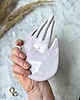 pojemniki na biżuterię Ceramiczna Dłoń Podstawka na Biżuterię Lolipop w Kolorowe Ciapki 3