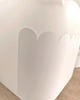 meble do pokoju dziecka Naklejki na pojemniki Trofast Ikea falbanka biała 3