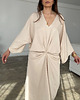 sukienki midi damskie Sukienka Lush pear beige 5