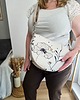 torby na ramię Torebka Półokrągła Listonoszka MOON w kwiaty 1