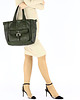 torby na ramię Torebka vintage skórzana shopperka włoska - MARCO MAZZINI zielona 3