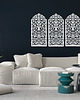 inne DEKORACYJNY PANEL AŻUROWY, OKNO MAROKAŃSKIE, DEKORACJA ŚCIENNA 3D, ORNAMENT,  2