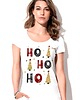 t-shirt damskie Koszulka organiczna z nadrukiem  Hohoho 1