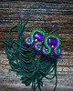 kolczyki soutache Etniczne  kolczyki soutache z chwostami 1