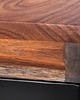 komody i szafki Biurko konsola River drewno sheesham dymione 118cm 4
