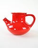 czajniki i dzbanki Dzbanek ceramiczny czerwony, duński design, lata 60, produkcja: Dania 5