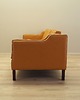 sofy i szezlongi Sofa skórzana pomarańczowa, duński design, lata 70, produkcja: Dania 2