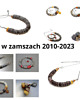 wisiory Turmaliny w zamszach - naszyjnik 5