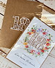kartki scrapbooking Personalizowany prezent - kartka ręcznie robiona z wiankiem na 18 urodziny 3