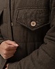 kurtki damskie Wełniana pikowana kurtka w jodełkę 8