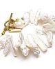 bransoletki z kamieni naturalnych Pearls /white/ perły naturalne biwa - /bransoletka/ 1