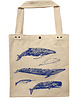 torby na zakupy Wieloryby - torba z grubego płótna 2