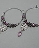 kolczyki - inne Alloys Collection flower vol. 9 /ruby/ - kolczyki 3