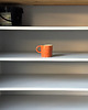 kubki Kubek Ceramiczny Pomarańczowy MUG 250 ml  SA 1