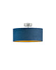 plafony Czarny plafon do salonu w stylu glamour WENECJA VELUR fi - 30 cm 7