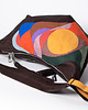 torby na ramię Oryginalna torbo-nerka xxl z korka z autorskim wzorem kolekcja BANAMANA 1