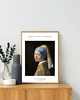 obrazy PLAKAT Vermeer, dziewczyna z perłą 1