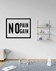 plakaty Plakat motywacyjny z napisem NO PAIN NO GAIN 1