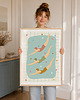 plakaty Plakat  Skok do wody 1