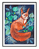 plakaty Squirrel ilustracja drukowana 1