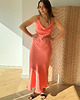 sukienki midi damskie Sukienka Breath coral 3