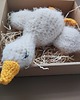przytulanki dla niemowląt i dzieci Przytulanki gąski - białe maskotki - gęś GOOSE FAMILY 9