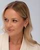 bransoletki - inne Złote półokrągłe kolczyki z cyrkoniami Paraiso Olyssia 3