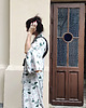 ubrania różne Chryzantema  Kimono Vintage 3