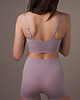 biustonosze damskie Biustonosz bez fiszbin Body komfort 006BD szaro-purpurowy 2