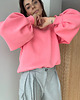 bluza bez kaptura damska Bluza Enjoyable blossom pink 7