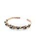 bransoletki wire wrapping Miedziana bransoleta cuff z turmalinem i onyksem 5