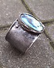 bransoletki wire wrapping Plamy  - bransoletka regulowana 3