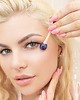 akcesoria dla niej CRYSTALLOVE Amethyst 3D eye set - masażer pod oczy i buteleczka roll-on z ame 2