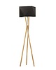 lampy podłogowe Drewniana lampa podłogowa na 3 nogach TULUZA trójnóg do salonu 9