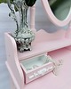 lustra stojące i wiszące Toaletka kosmetyczna z dużym lustrem, shabby chic 2