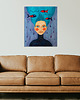 obrazy Blue Mind / obraz akrylowy na płótnie / 40x50 1